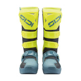 Sidi-CROSSCORE MOTORCYCLE BOOTS-Blue/Flou Yellow-BY42-MotoXtreme