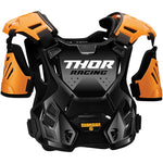 Thor-Youths Guardian Chest and Body Protector Black/Orange-Black/Orange-UCGTTF0971-MotoXtreme