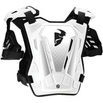 Thor-Youths Guardian Chest and Body Protector White/Black-White/Black-UCGTFF0967-MotoXtreme