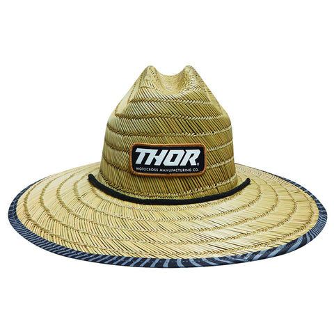 Thor-Thor Beach Straw Hat-Natural-25014002 / 2501-4002-MotoXtreme