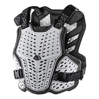 Troy Lee Designs-Rockfight Youth Chest Protector-White-TL581003010-MotoXtreme