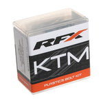 Race FX-Plastics Bolt Pack KTM SX/SXF/EXC/EXC-F-KTM SX/SXF 2016-2020 EXC/EXC-F 2017-2020-FXBK 50800 55SV-MotoXtreme